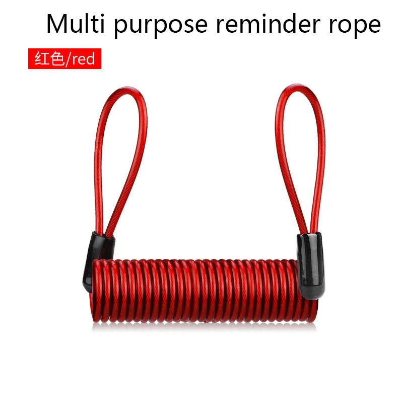 Motorcycle Helmet Lock Cable