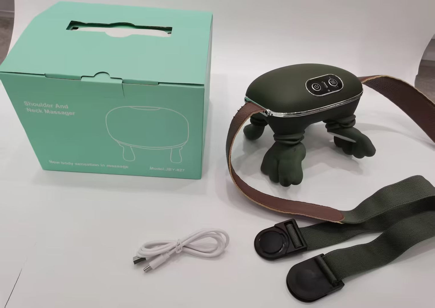 Electric Neck & Shoulder Massager – Wireless Kneading Massage Shawl for Back, Neck Pain Relief & Muscle Relaxation