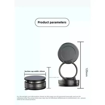 Vacuum Suction Magnetic Phone Mount – Adjustable Swivel Lock Windshield Holder