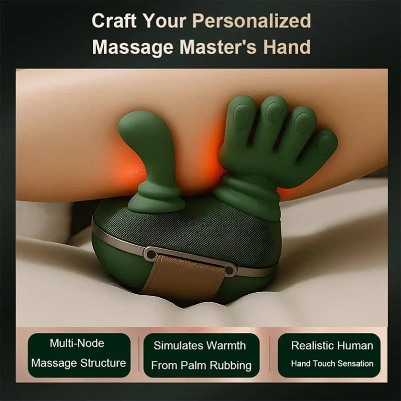 Bionic Neck Shoulder Massager N7 Kneading Massager Shawl 3-Level Modes Neck Cervical Waist Leg Body Muscles Massage Pillow