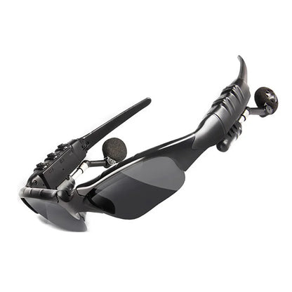 Bluetooth Hiking Eyewear Smart Glasses Stereo Listening Wireless Headset UV-Protection Polarized Lenses Sunglasses Headphones