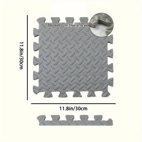 8/16 Pcs Foam Fitness Non Slip Yoga Mat Fitness Floor Tile Protection