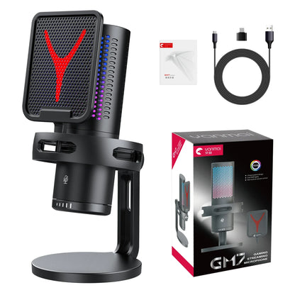 Professional USB Condenser Microphone Kit – Gaming & Podcast Mic for PC/Laptop, Wired Studio Recording Mic for Streaming, Karaoke & Voice Overs.