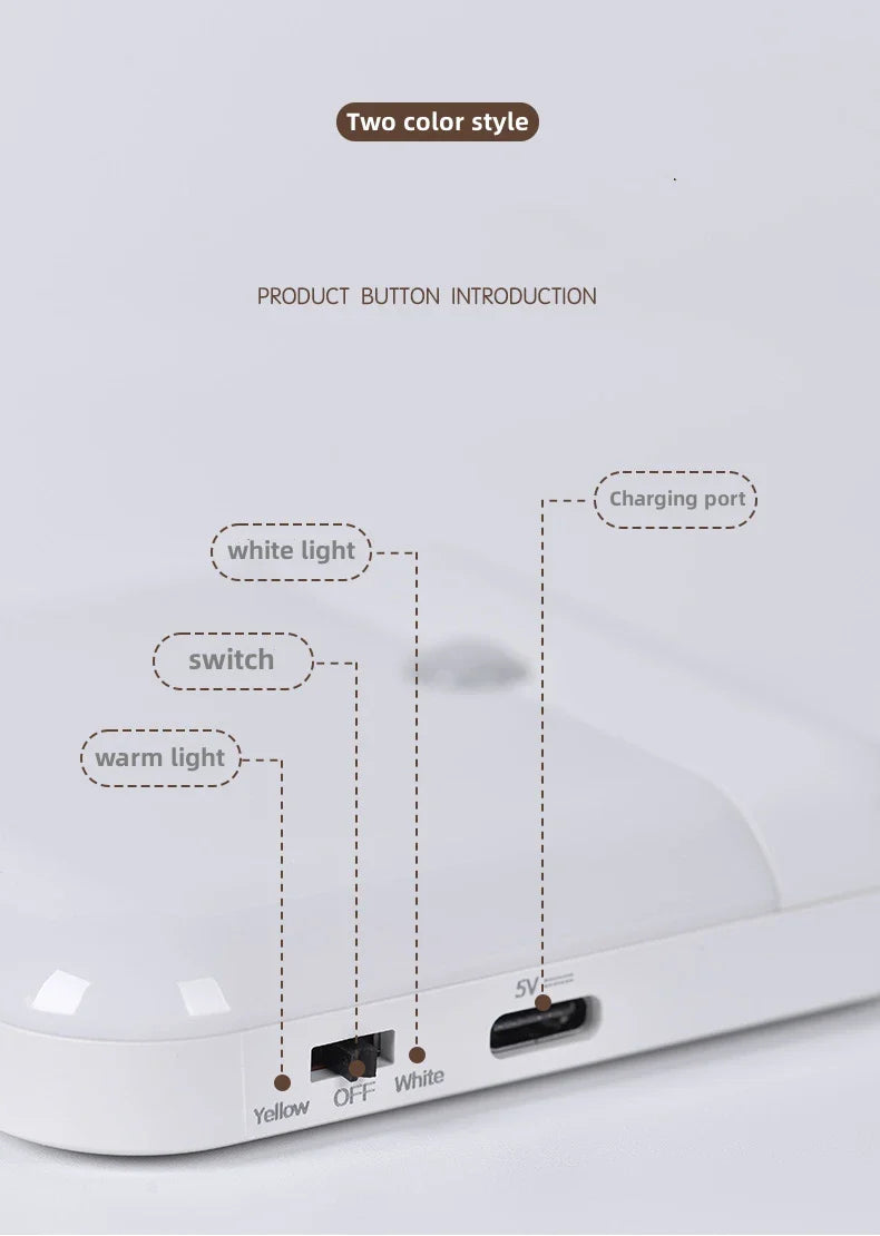 USB Motion Sensor LED Lamp — Bedroom, Kitchen, Stair & Closet Light