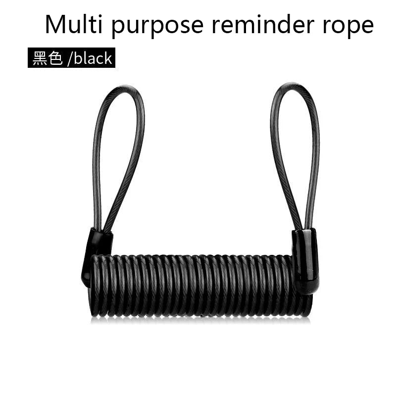 Motorcycle Helmet Lock Cable