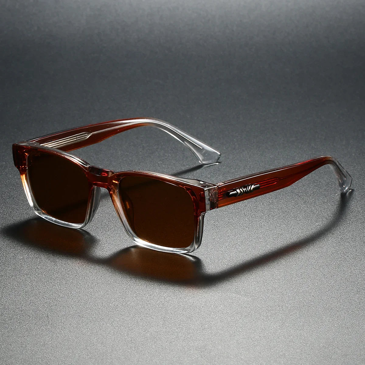 Classic Square Polarized Sunglasses – UV400 Unisex Travel Shades