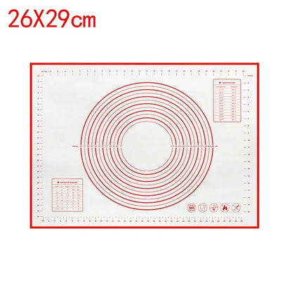 Non-Stick Silicone Baking & Dough Mat – Reusable Kitchen Kneading Mat