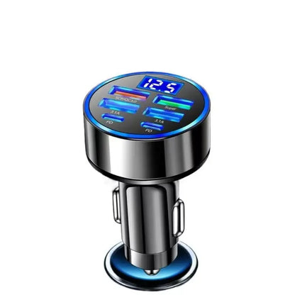 USB C Car Charger 60W PD 3.0 – Dual Port Fast Charging