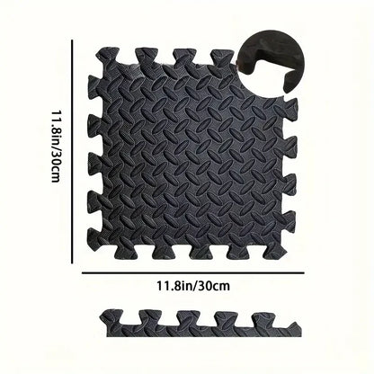 8/16 Pcs Foam Fitness Non Slip Yoga Mat Fitness Floor Tile Protection