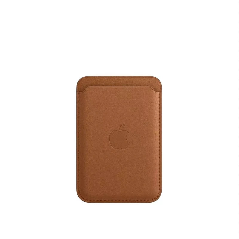 MagSafe Magnetic Wallet Card Holder – Leather Case for iPhone 17, 16, 15, 14, 13, 12 & Samsung