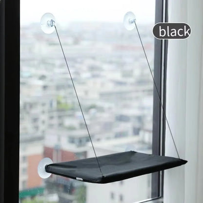 Winter Cat Window Hanging Hammock Bed Suction Cup Space Saving All Seasons Easy Install Pet Bed Cat Climbing Frame