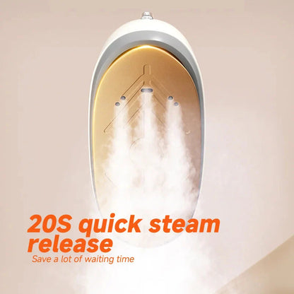 AI Control Handheld Garment Steamer Home Electric Steam Cleaner Portable Foldable Mite Removal Travel Flat Ironing Machine
