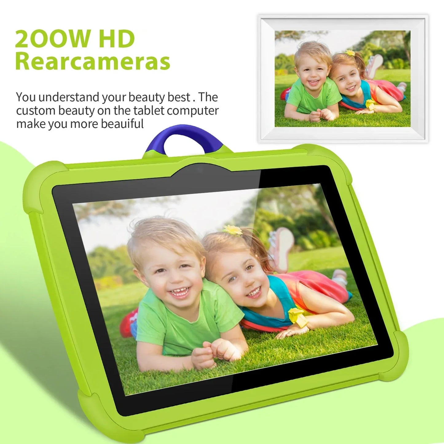 Kids Android Tablet 7 Inch 4GB RAM 64GB Educational Tablet