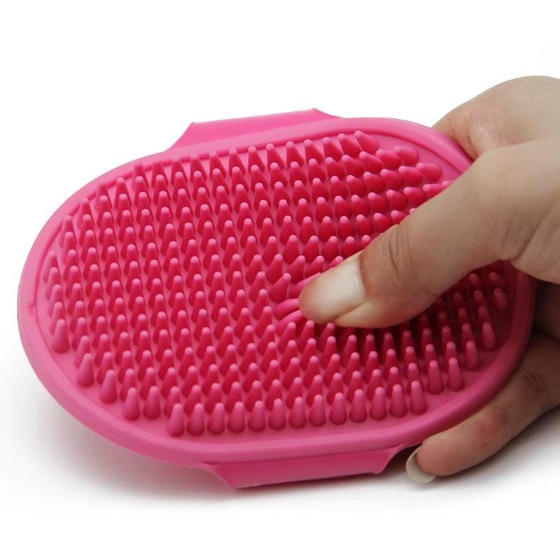 Soft Rubber Dog Brush