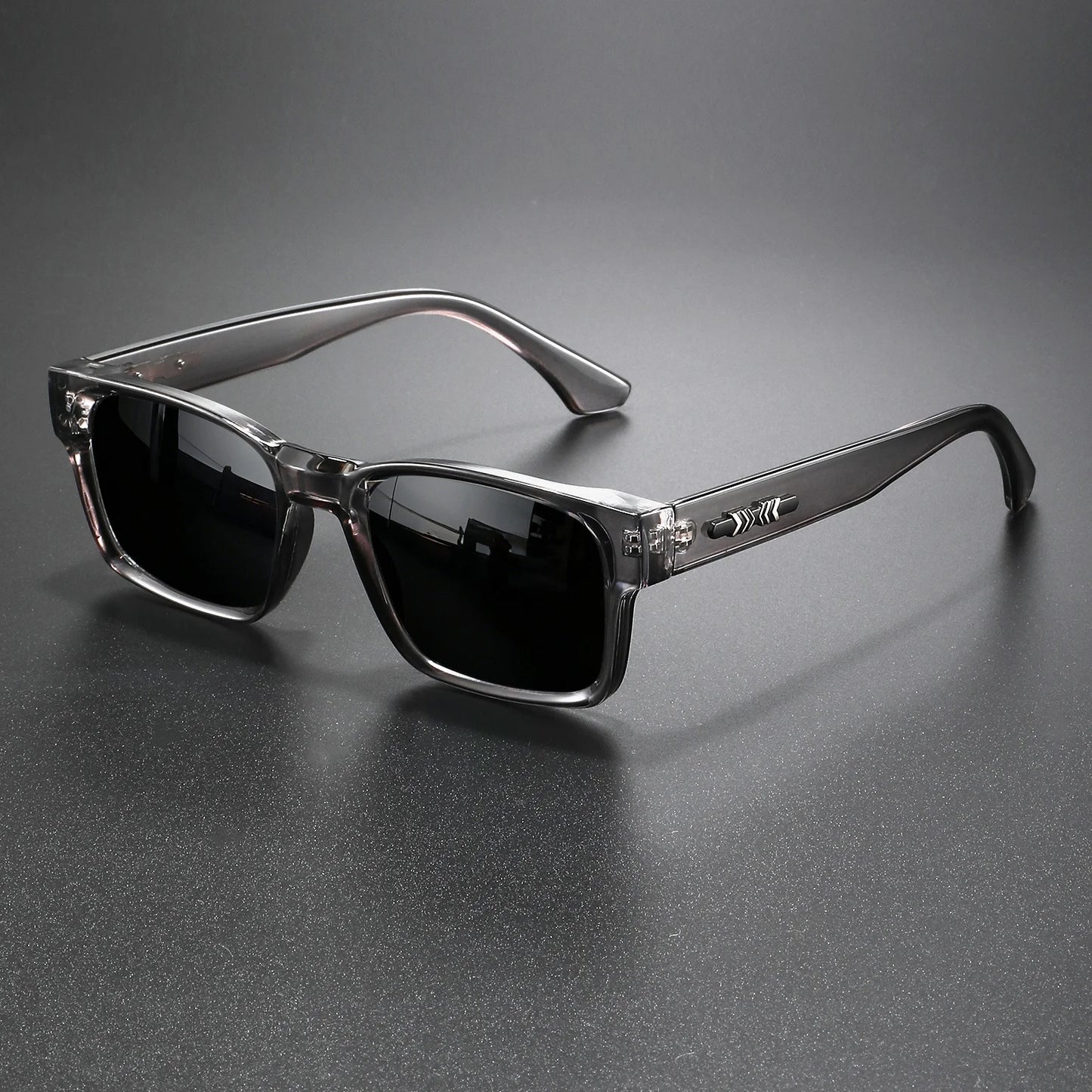 Classic Square Polarized Sunglasses – UV400 Unisex Travel Shades
