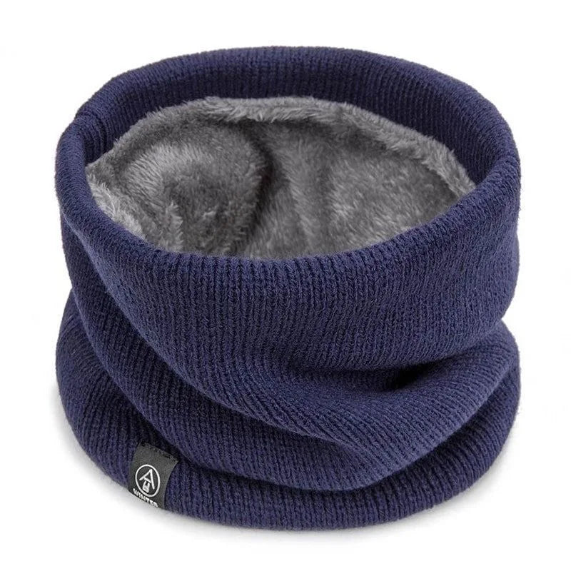 Knitted Neck Warmer Sports Scarf Fashion Soft Women Men Face Cover Winter Skating Running Hiking Scarves Thick Cold-proof Collar