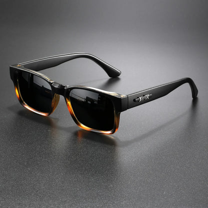 Classic Square Polarized Sunglasses – UV400 Unisex Travel Shades