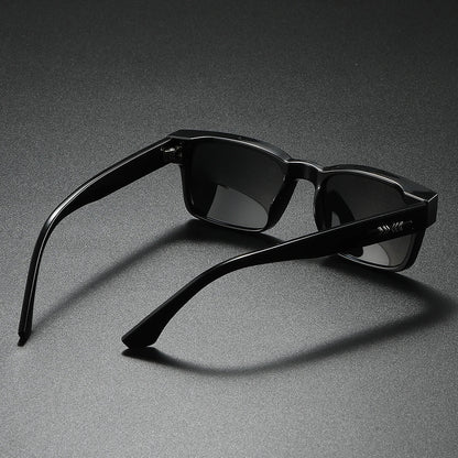 Classic Square Polarized Sunglasses – UV400 Unisex Travel Shades
