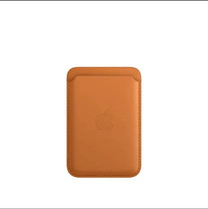 MagSafe Magnetic Wallet Card Holder – Leather Case for iPhone 17, 16, 15, 14, 13, 12 & Samsung