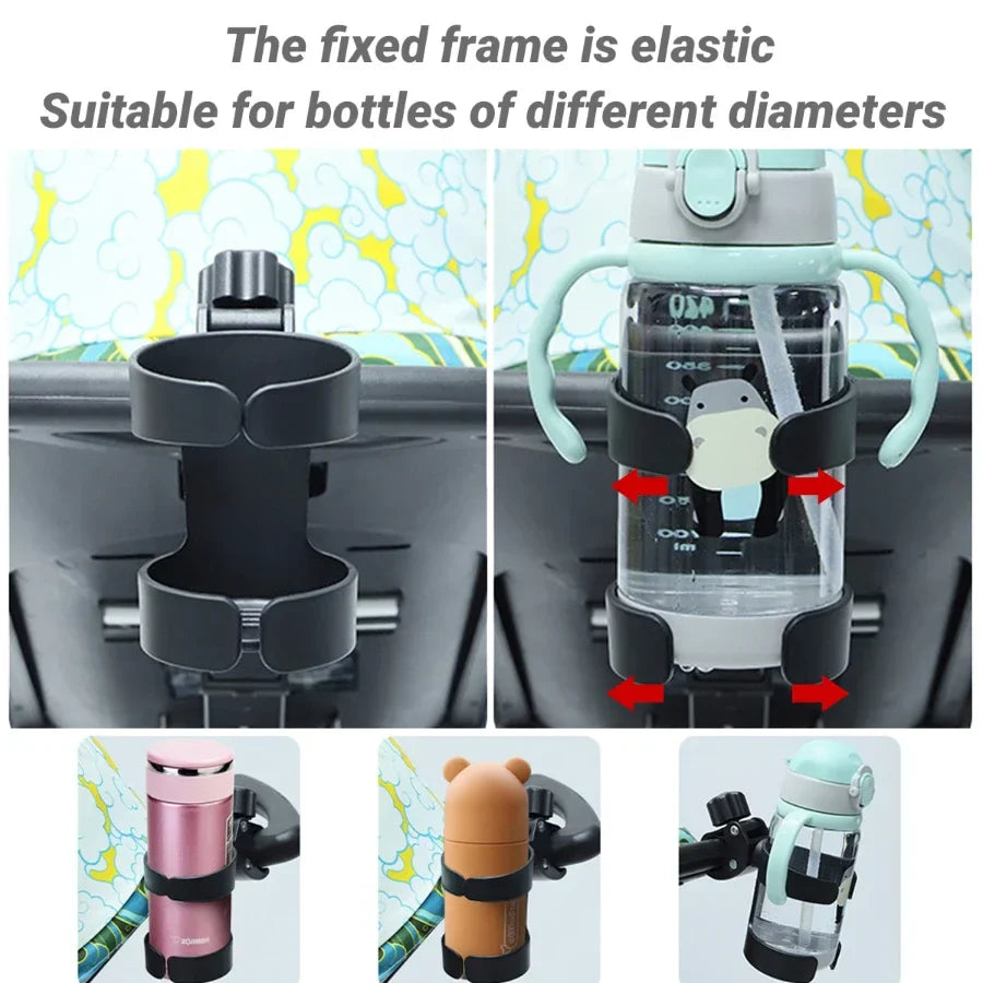 360° Universal Stroller Cup & Bottle Holder