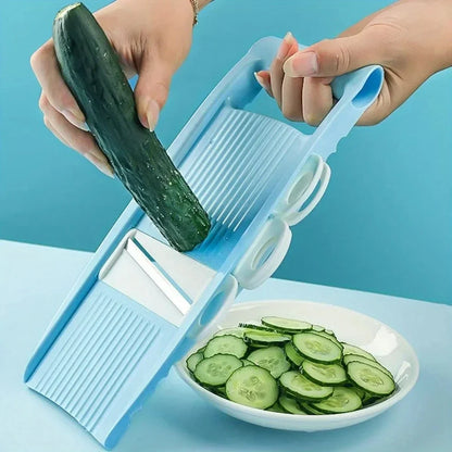 Vegetable Chopper & Fruit Slicer Multifunction Manual Food for Kitchen