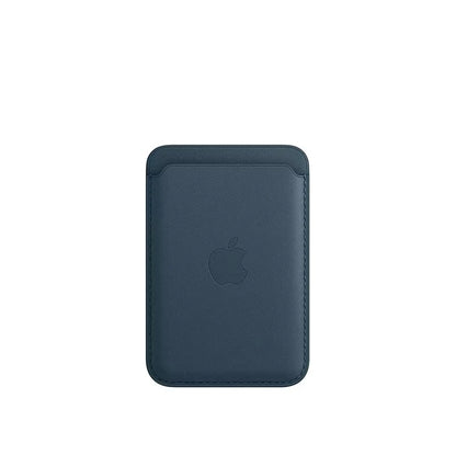 MagSafe Magnetic Wallet Card Holder – Leather Case for iPhone 17, 16, 15, 14, 13, 12 & Samsung