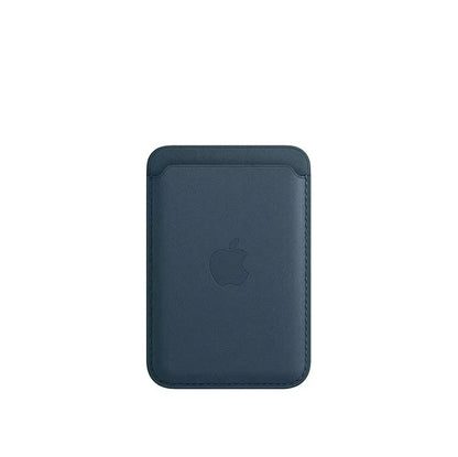 MagSafe Magnetic Wallet Card Holder – Leather Case for iPhone 17, 16, 15, 14, 13, 12 & Samsung