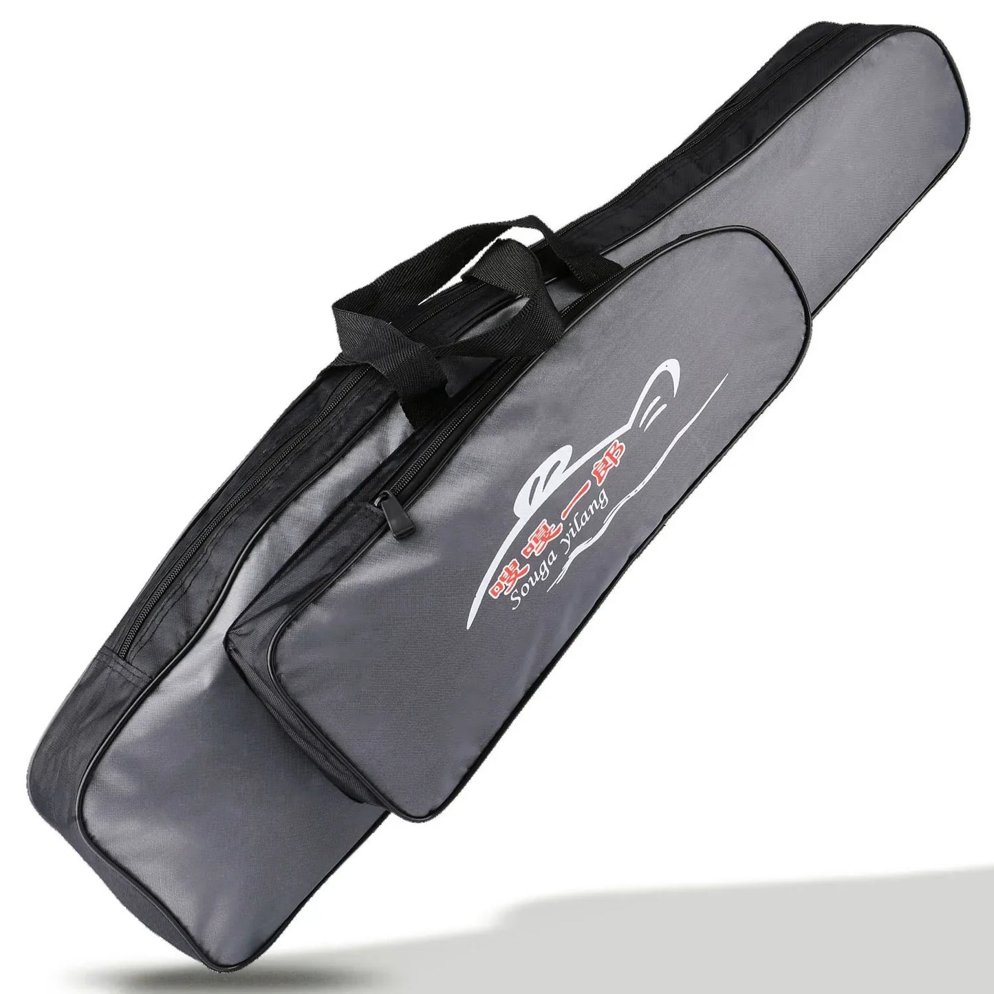 Fishing Rod Bag Sougayilang Single Layer Nylon Tackle Carry Storage Case