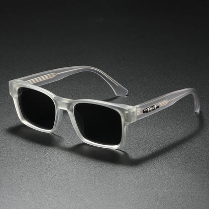 Classic Square Polarized Sunglasses – UV400 Unisex Travel Shades