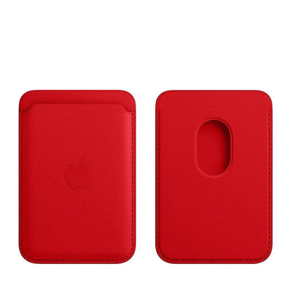 MagSafe Magnetic Wallet Card Holder – Leather Case for iPhone 17, 16, 15, 14, 13, 12 & Samsung
