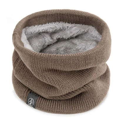 Knitted Neck Warmer Sports Scarf Fashion Soft Women Men Face Cover Winter Skating Running Hiking Scarves Thick Cold-proof Collar