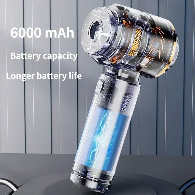 SUITU Wireless Car Vacuum Cleaner – 390000PA Brushless Handheld Mini Vacuum & Air Duster