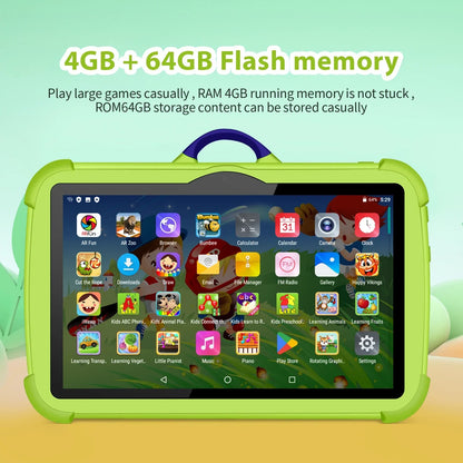 Kids Android Tablet 7 Inch 4GB RAM 64GB Educational Tablet