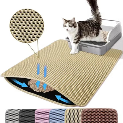 Waterproof Double Layer Cat Litter Mat