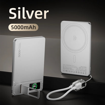 Slim MagSafe Magnetic 20W Portable Charger Battery for iPhone 17 & iWatch