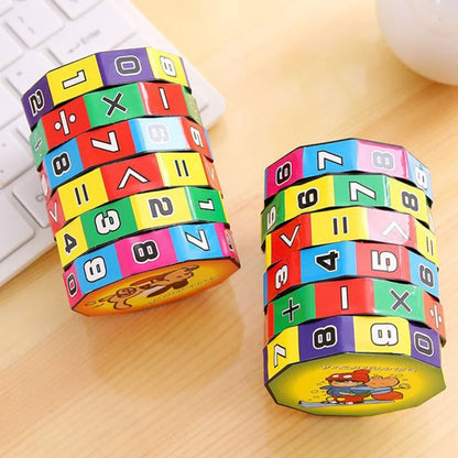 Montessori Math Cube – Counting & Arithmetic Puzzle for Kids