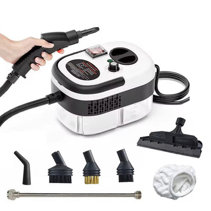 Steamixci 2500W High-Pressure Steam Cleaner – 6-Gear Adjustable Handheld Sanitizer for Home & Car