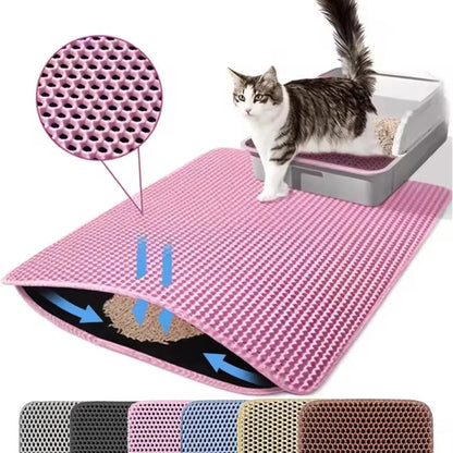 Waterproof Double Layer Cat Litter Mat