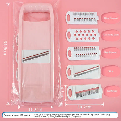 Vegetable Chopper & Fruit Slicer Multifunction Manual Food for Kitchen