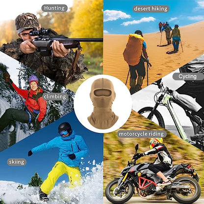 Full Face Mask Outdoor Sports Ski Motorcycle Mask Scarf Helmet Inner Cap