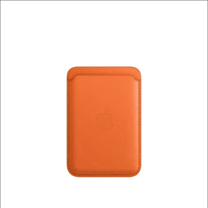 MagSafe Magnetic Wallet Card Holder – Leather Case for iPhone 17, 16, 15, 14, 13, 12 & Samsung