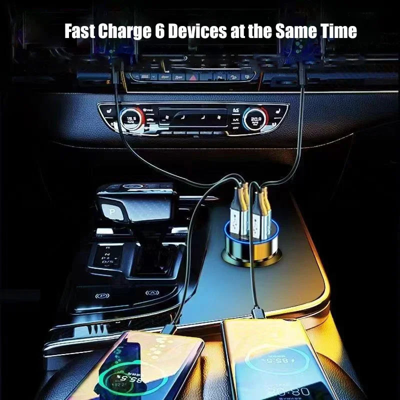 USB C Car Charger 60W PD 3.0 – Dual Port Fast Charging