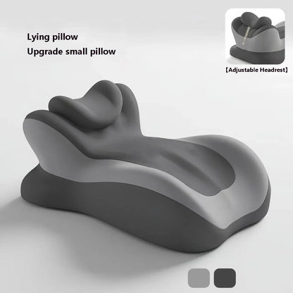 Memory Foam Pillow Ergonomic Support Neck Leg Rest Reading Phone Use Bed Sofa Wedge Shape Pain Relief Comfort