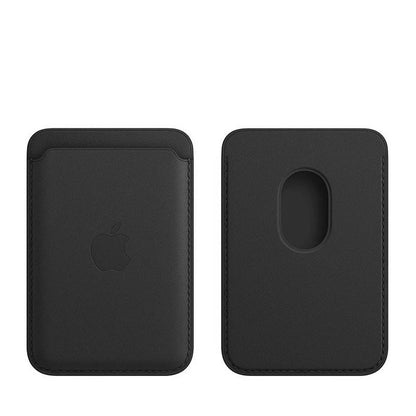 MagSafe Magnetic Wallet Card Holder – Leather Case for iPhone 17, 16, 15, 14, 13, 12 & Samsung