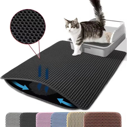 Waterproof Double Layer Cat Litter Mat
