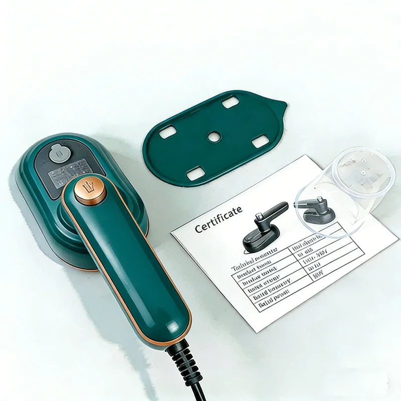 AI Control Handheld Garment Steamer Home Electric Steam Cleaner Portable Foldable Mite Removal Travel Flat Ironing Machine