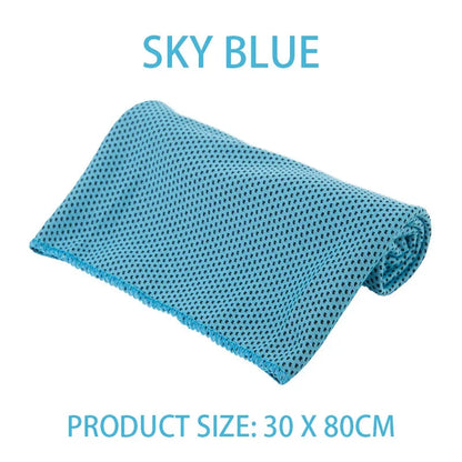 Microfiber Sports Towel – Quick Dry, Super Absorbent, Ultra Soft & Lightweight for Gym, Swimming, Yoga, Beach & Camping