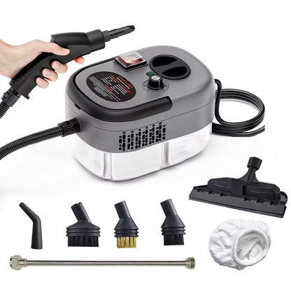 Steamixci 2500W High-Pressure Steam Cleaner – 6-Gear Adjustable Handheld Sanitizer for Home & Car