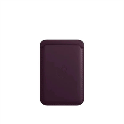 MagSafe Magnetic Wallet Card Holder – Leather Case for iPhone 17, 16, 15, 14, 13, 12 & Samsung
