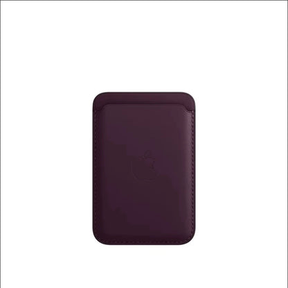 MagSafe Magnetic Wallet Card Holder – Leather Case for iPhone 17, 16, 15, 14, 13, 12 & Samsung
